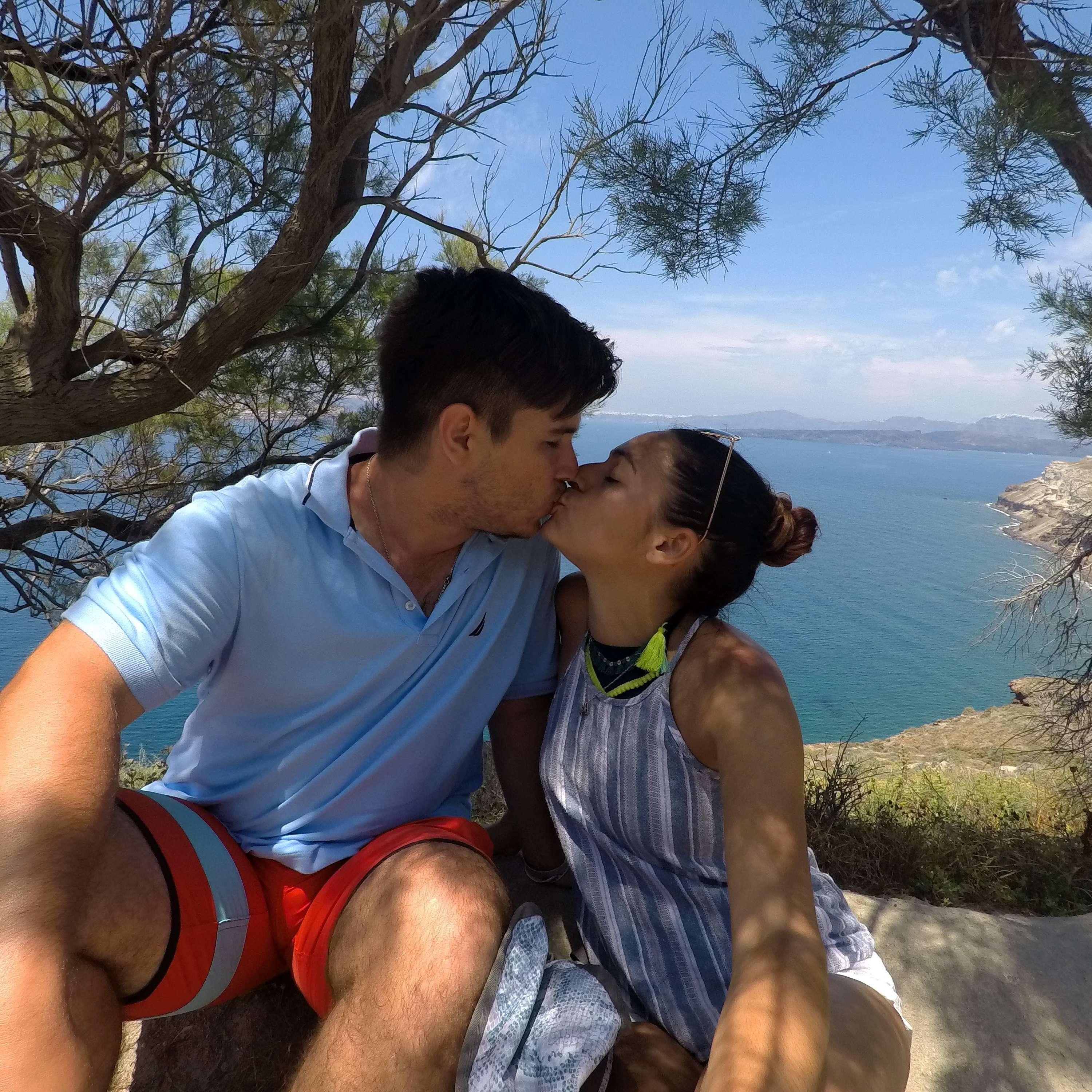 Our first international trip together. 