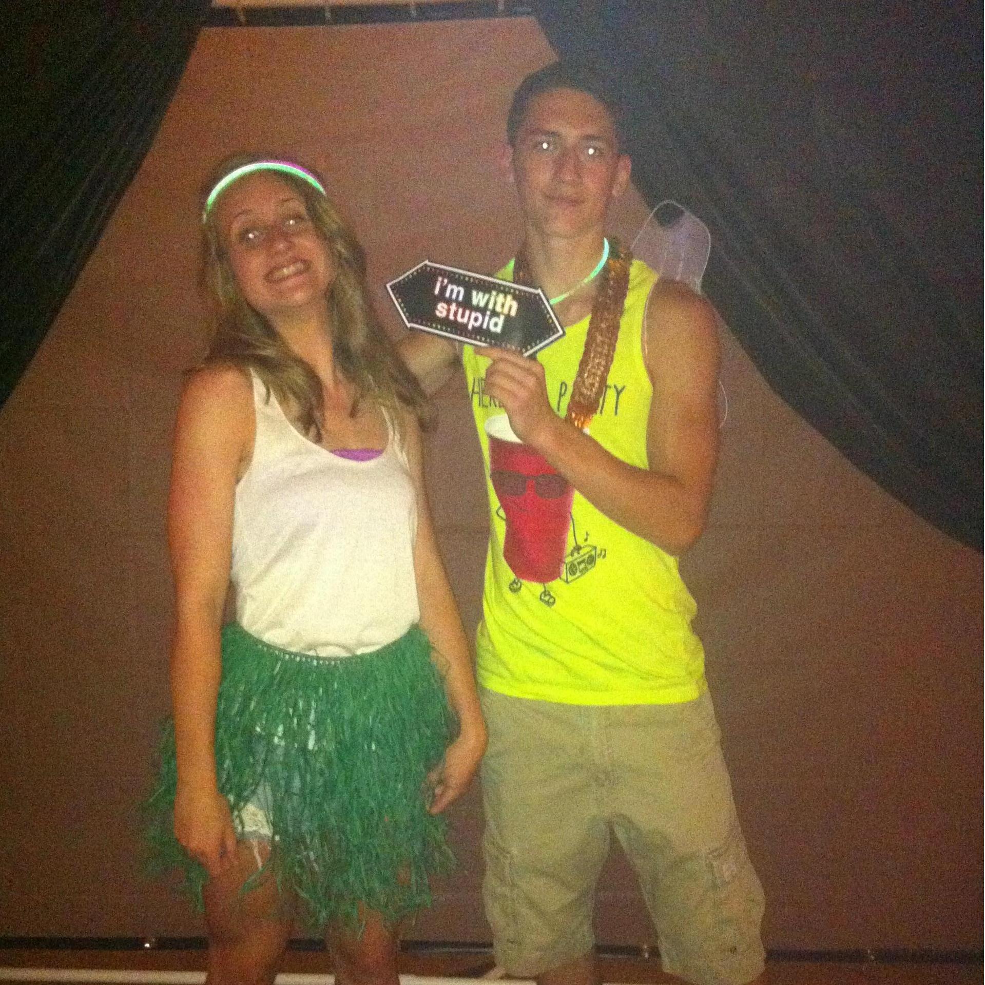 This is the very first picture we ever took together!
