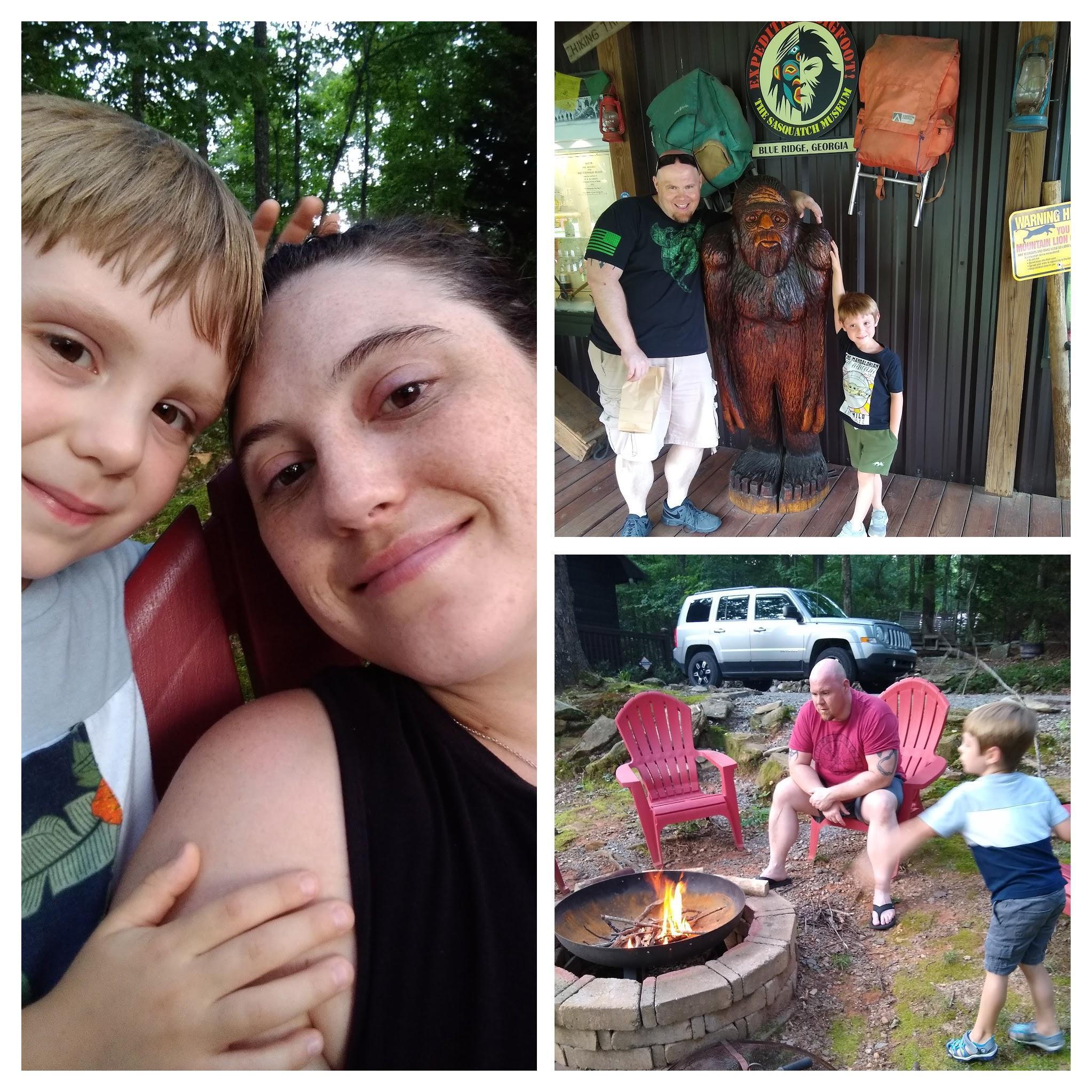 family trip to Blue Ridge GA - July 2021