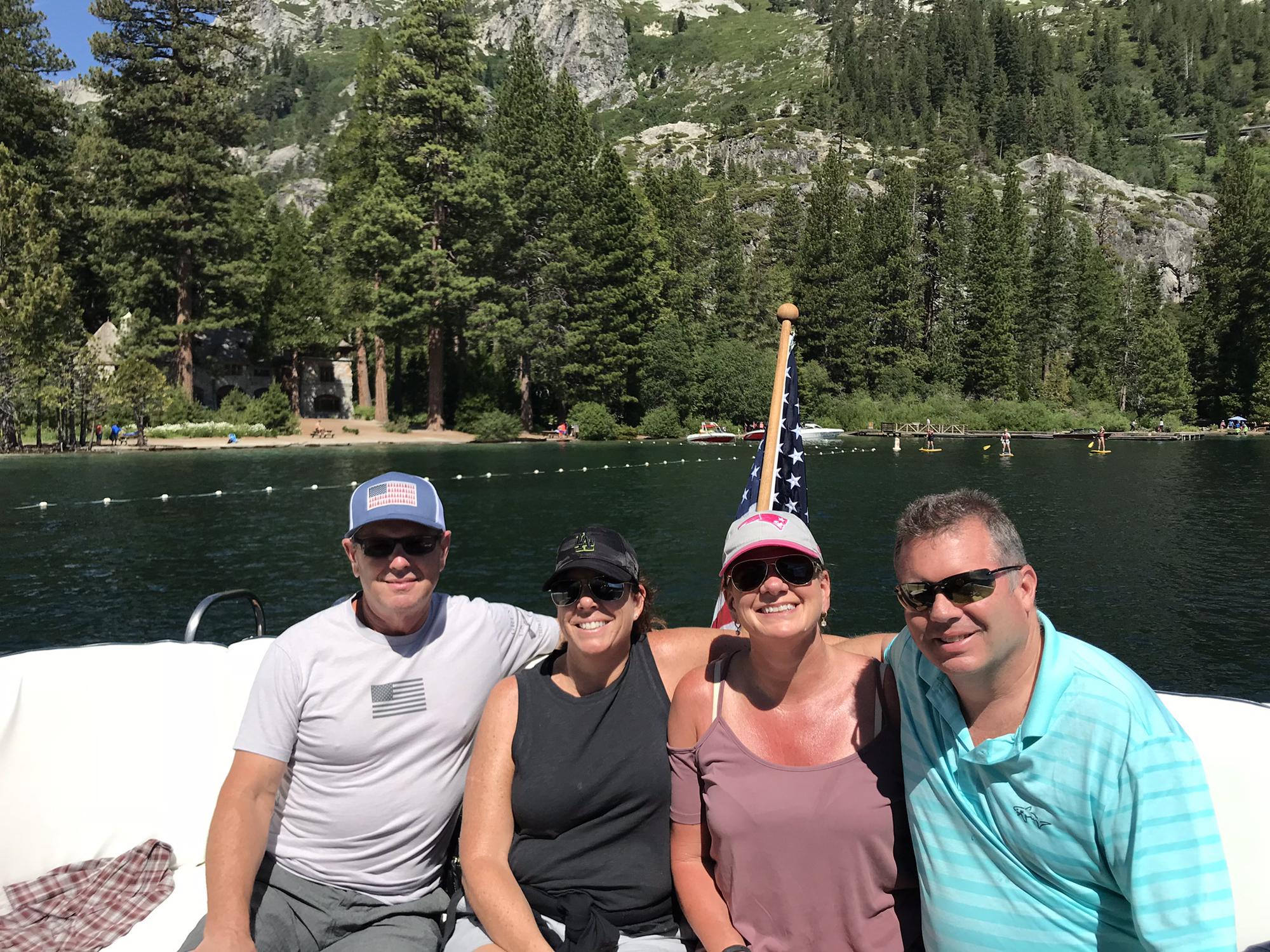 Summer 2019 at Lake Tahoe with Mary &Bill
