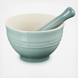 Stoneware Mortar & Pestle