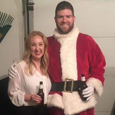 Hanging with Santa
