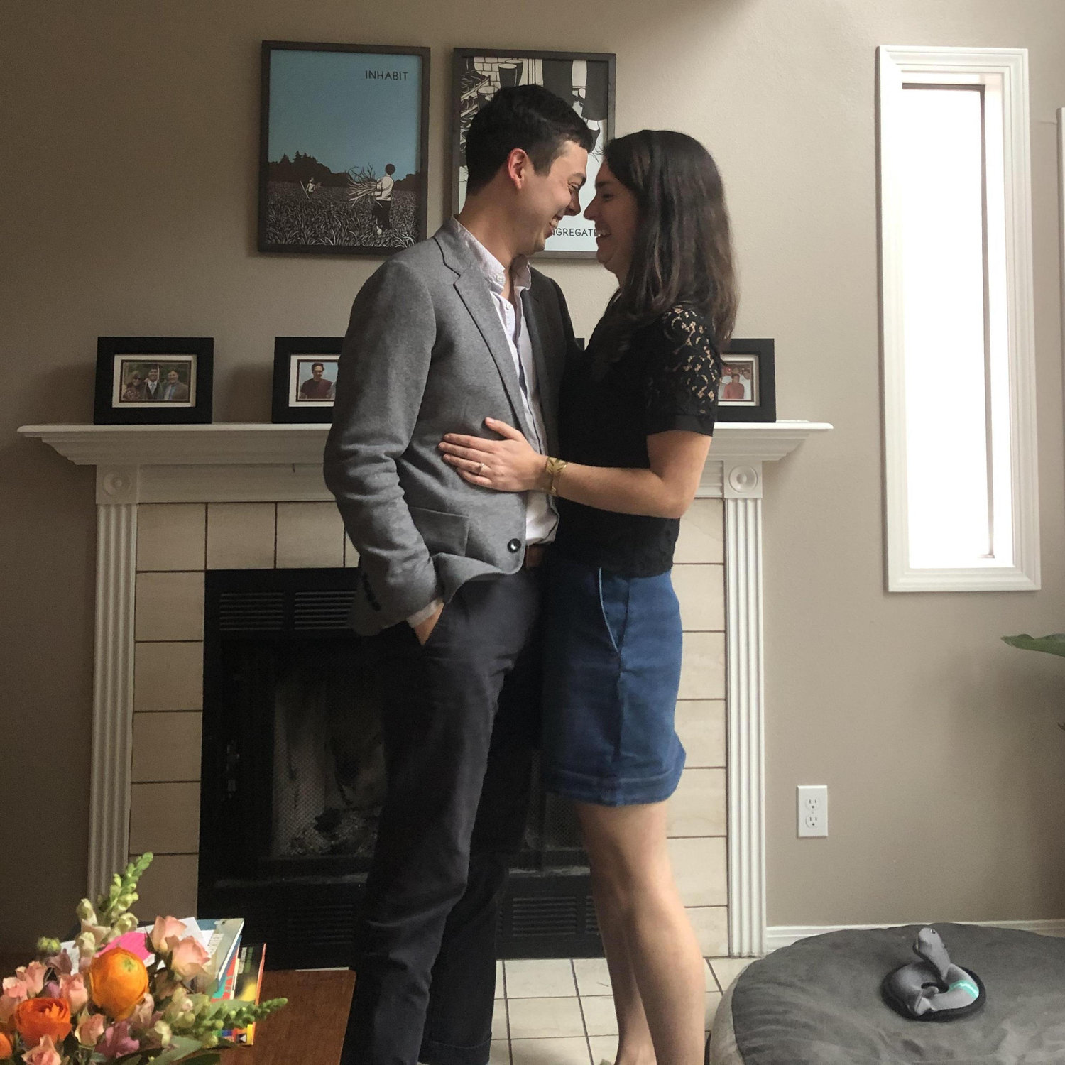 Our engagement night!