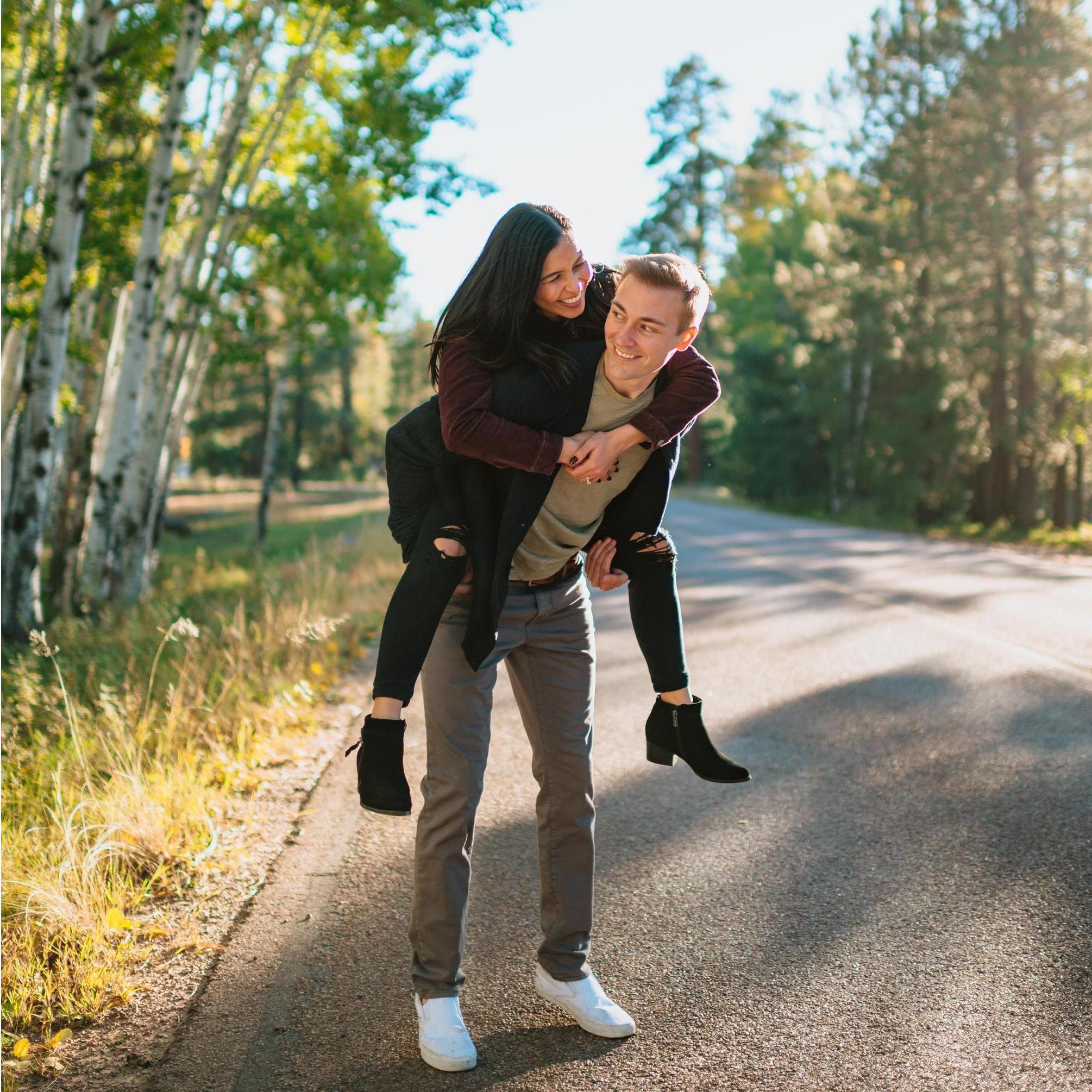 We looked both ways before crossing