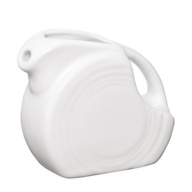 Fiesta® Mini Disc Pitcher in White