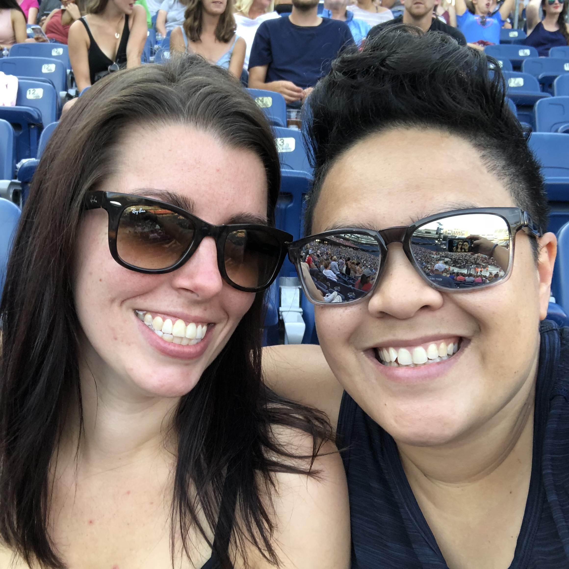 Our first Kenny Chesney concert.