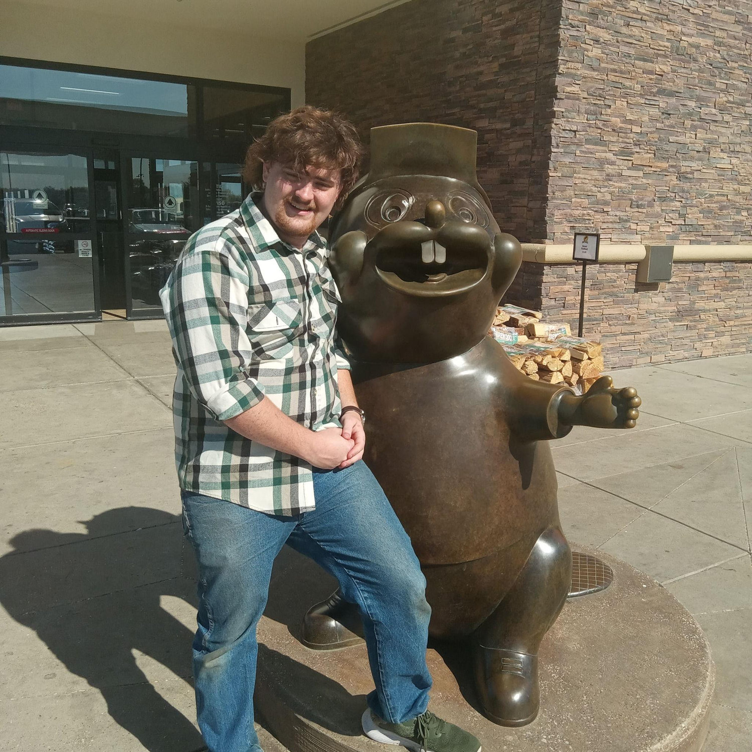 Zanders first time to a TEXAS 
Buc-ee's