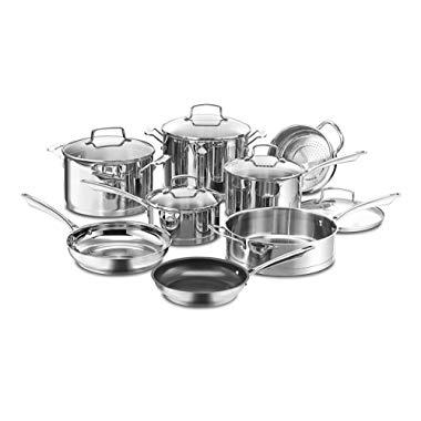 Cuisinart 89-13 13-Piece Professional Stainless Cookware Set