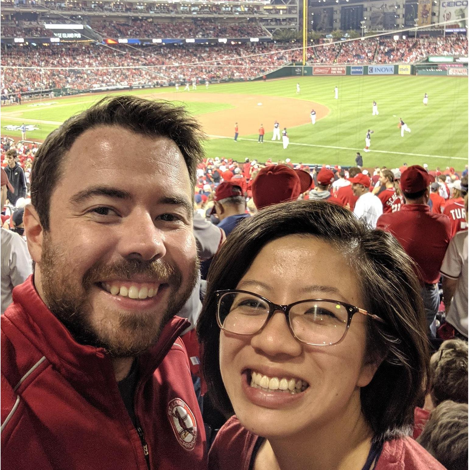 Cardinals game in DC
