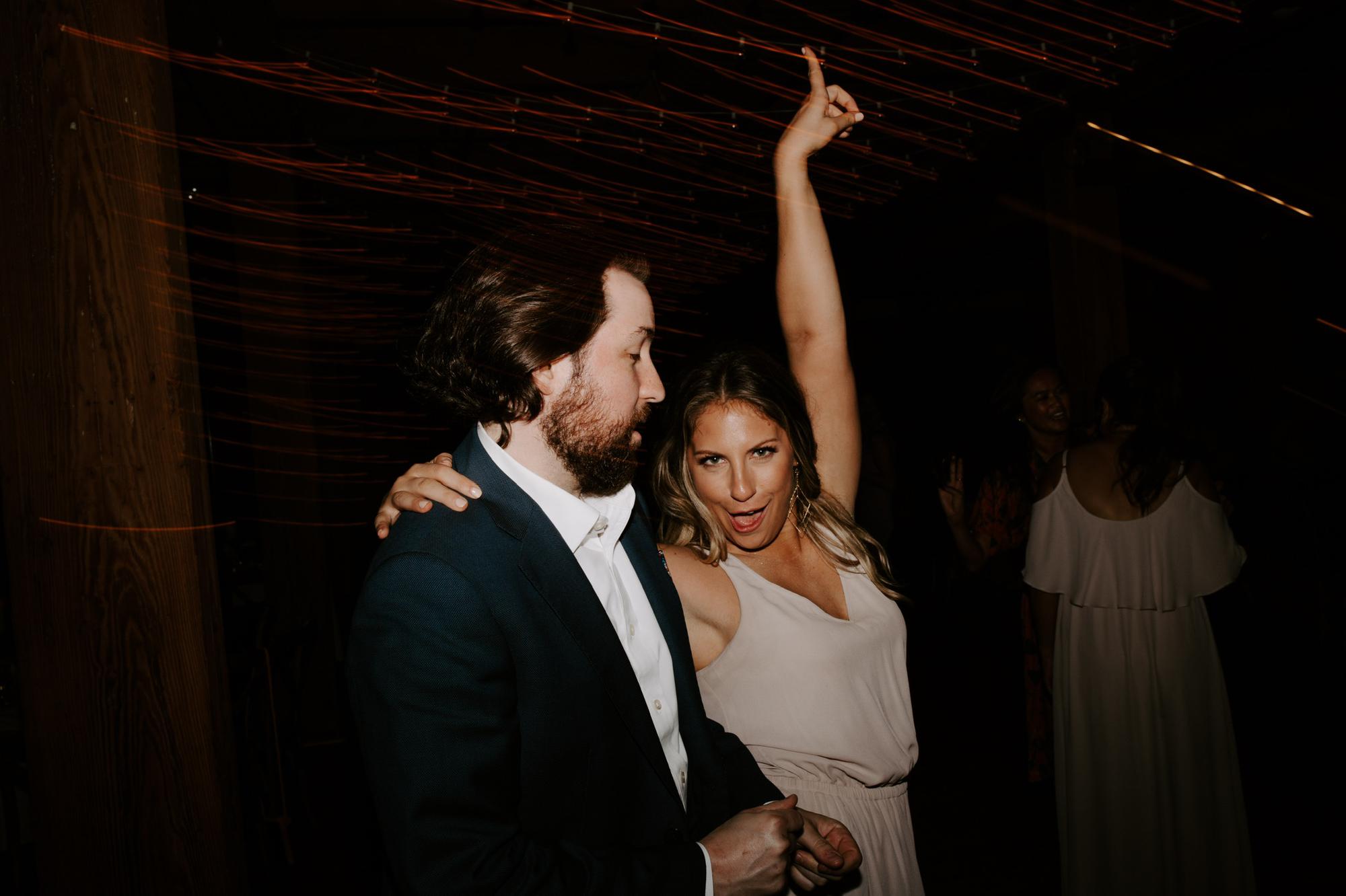 A dance floor preview