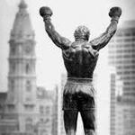 Rocky Statue