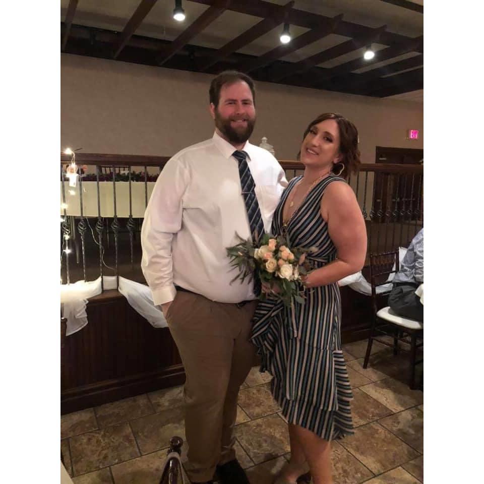 The time Rachel caught the bouquet at Jim's sister's wedding