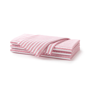 Signature Antique Red Ticking Table Linen, Set of 4