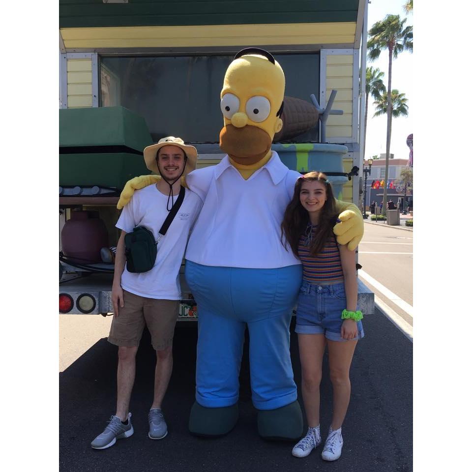 2019 spring break trip to Universal Studios