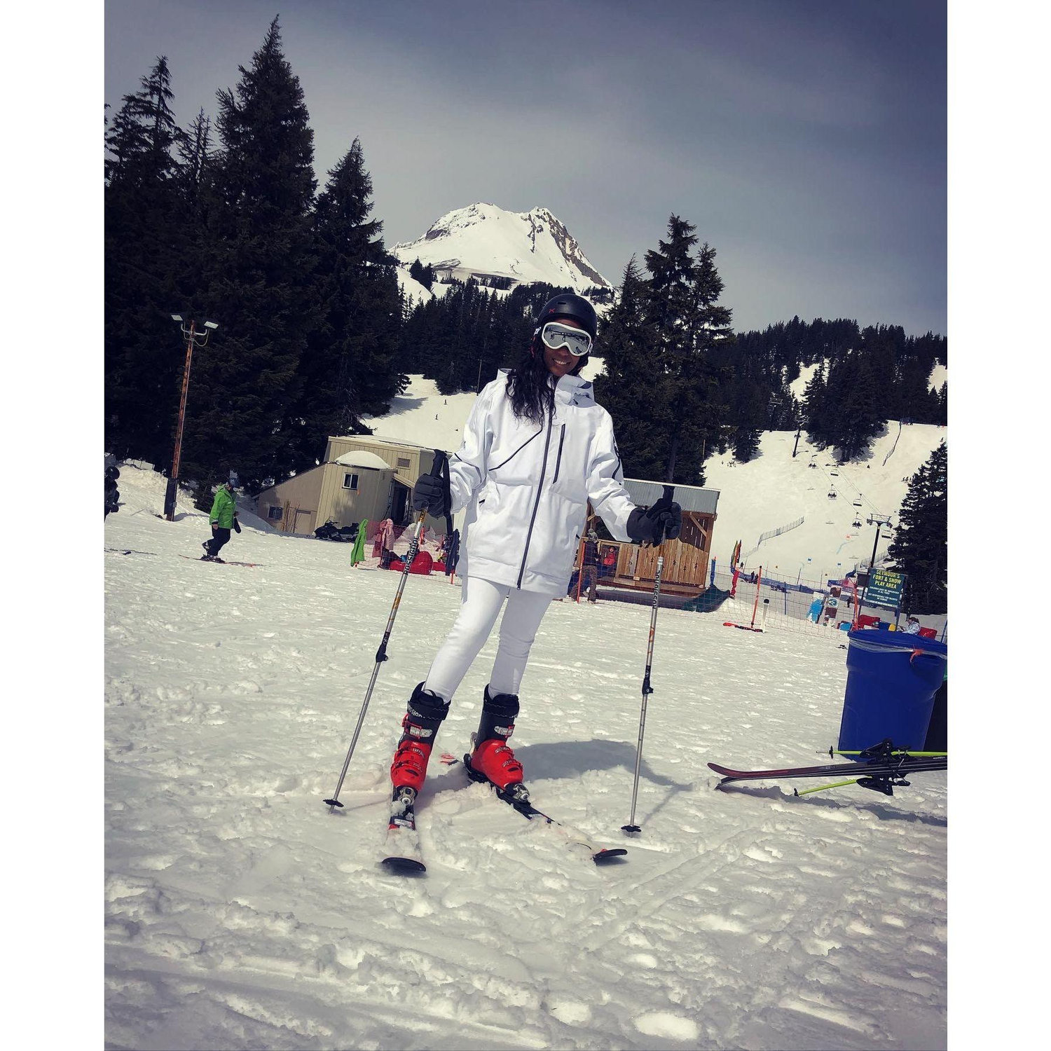 Skiing at Mount Hood in Oregon