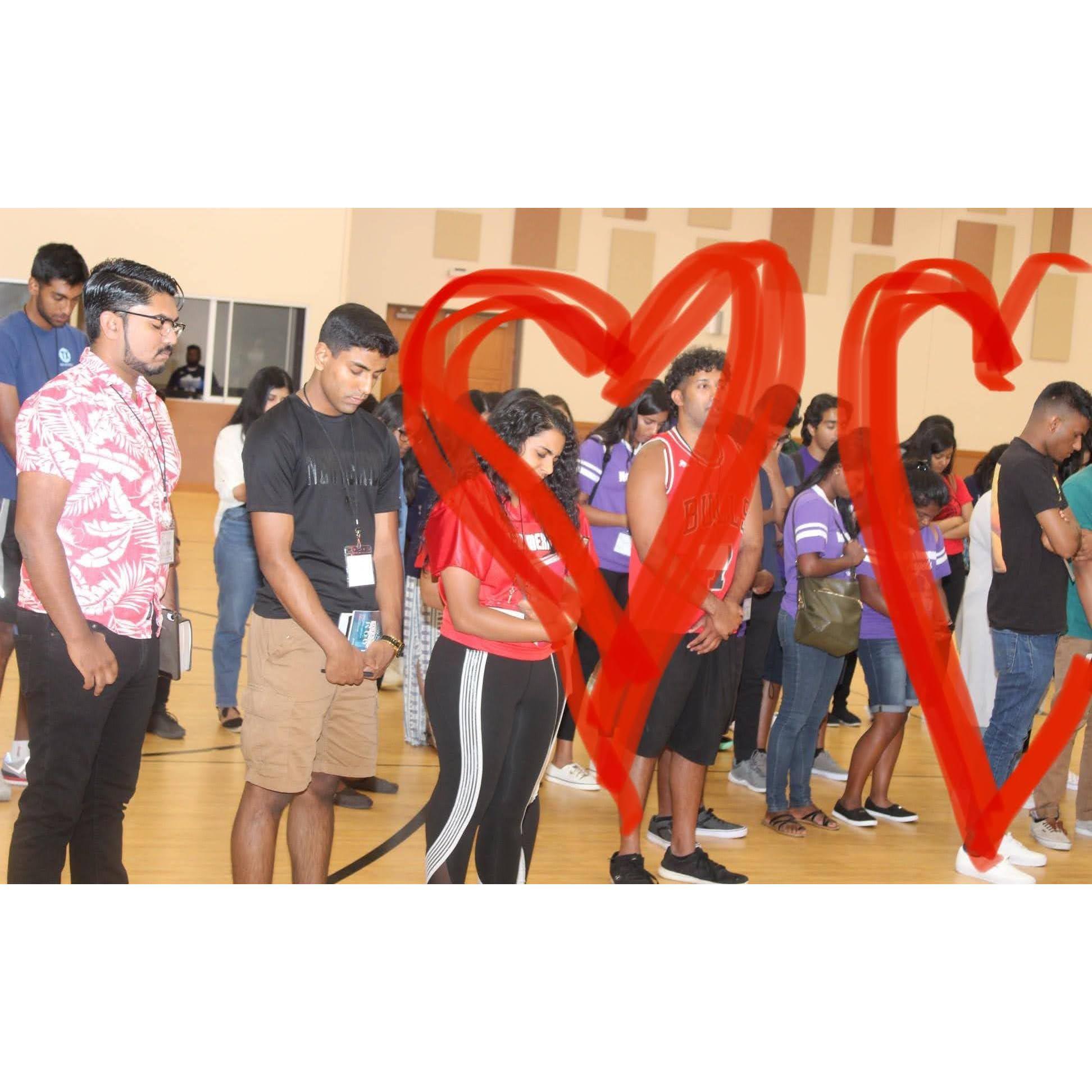 Technically, our 'first picture' together was taken at the Mar Thoma National Conference in the summer of 2019—with Sarah's brother conveniently standing between us. God truly has a funny way of showing us our future spouse