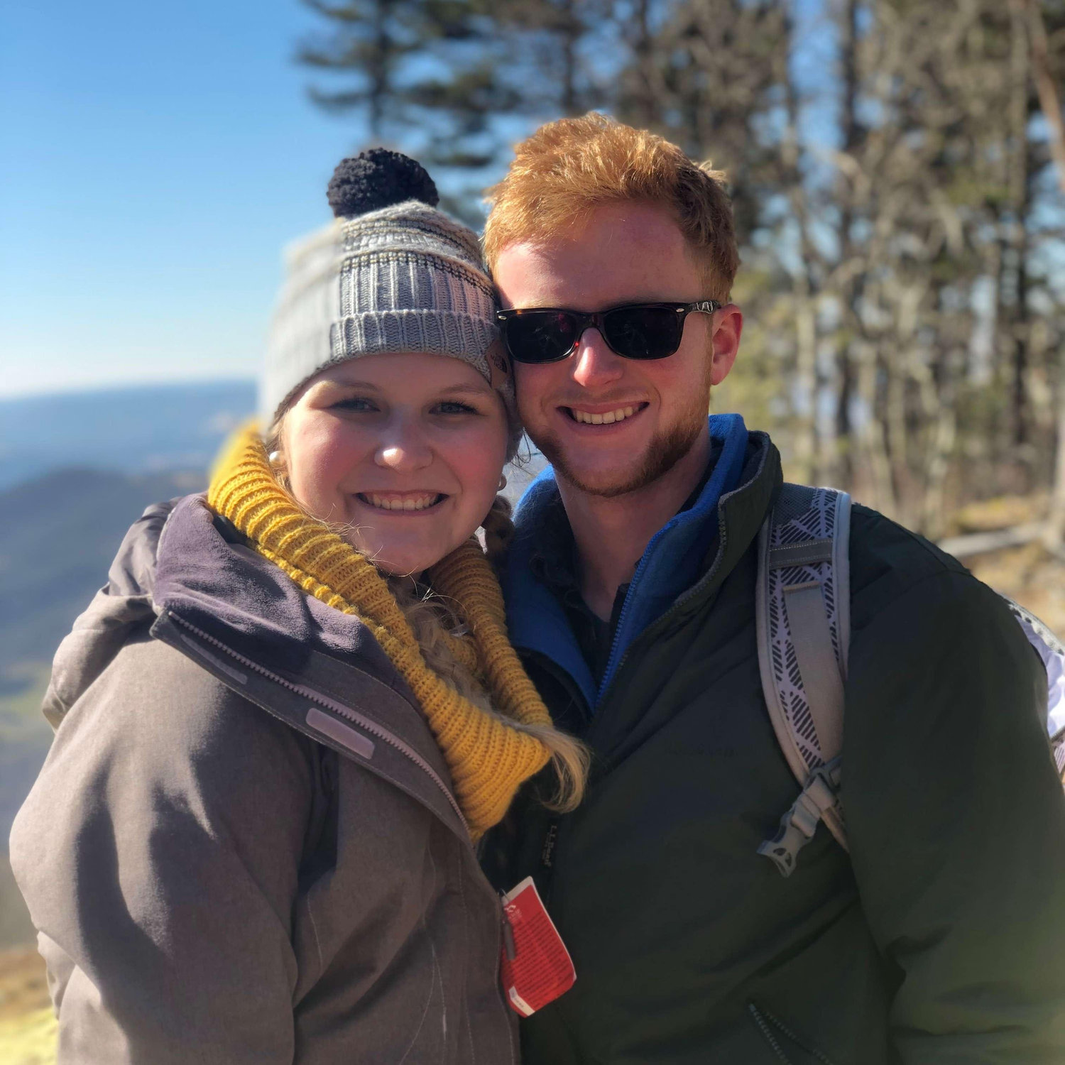 Kelcie's first skiing experience, Valentine's date 2019