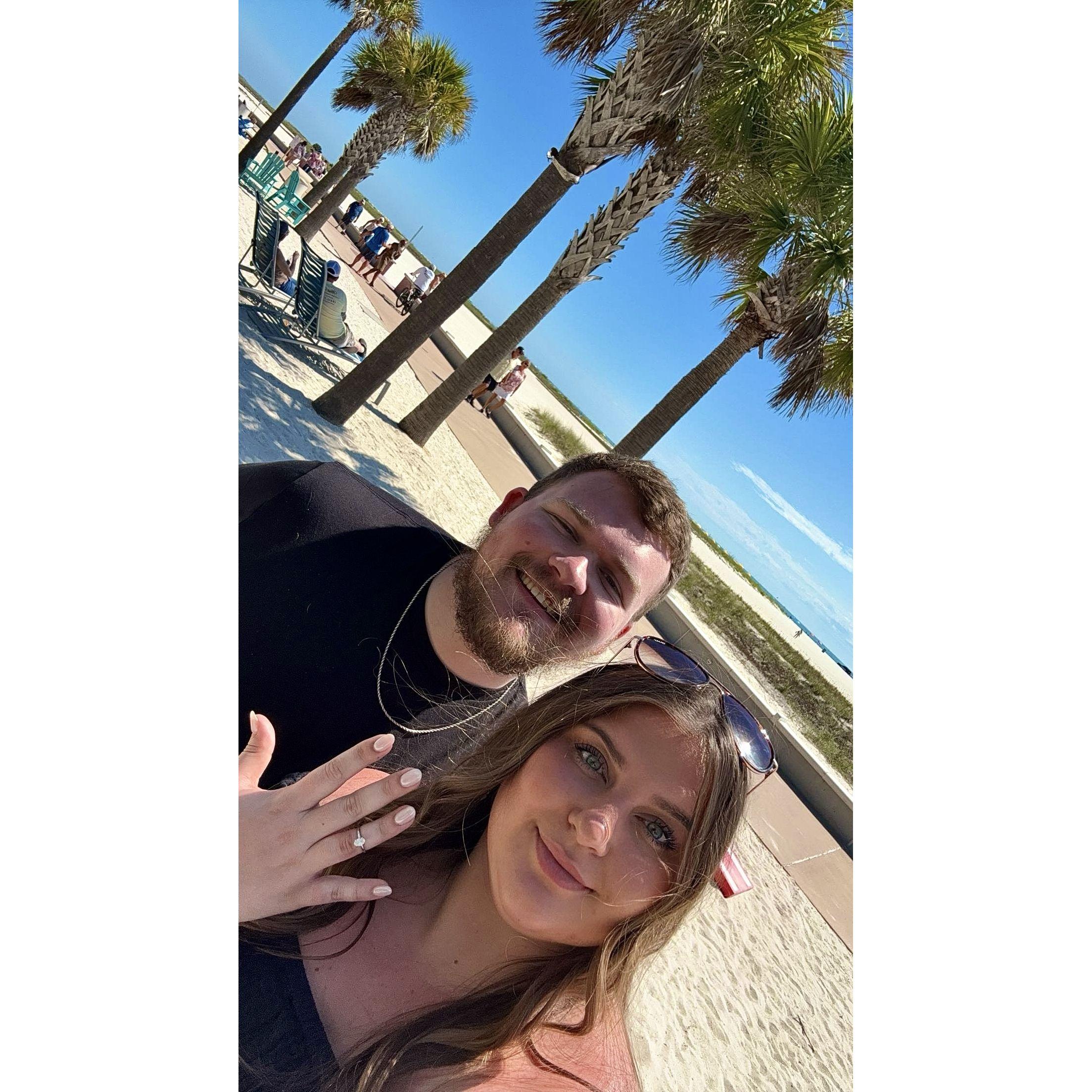 Let’s not forget when the jeweler accidently made the ring 3 sizes too small... (':