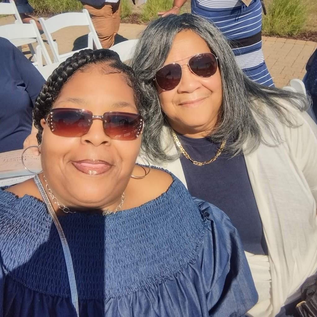 Cousin Lakeeta Collins and Aunt Esther J. Smith