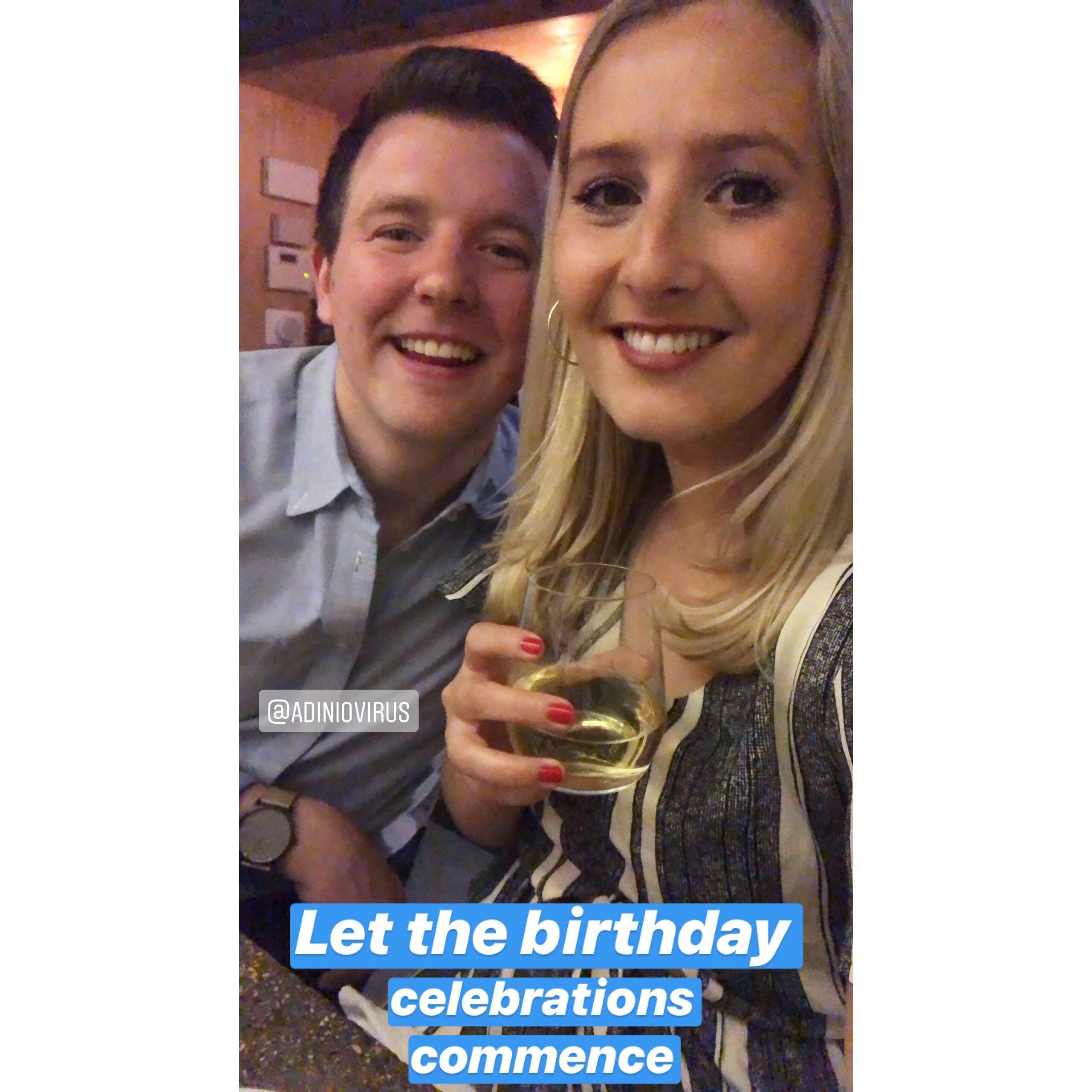 Will's Birthday, 2019