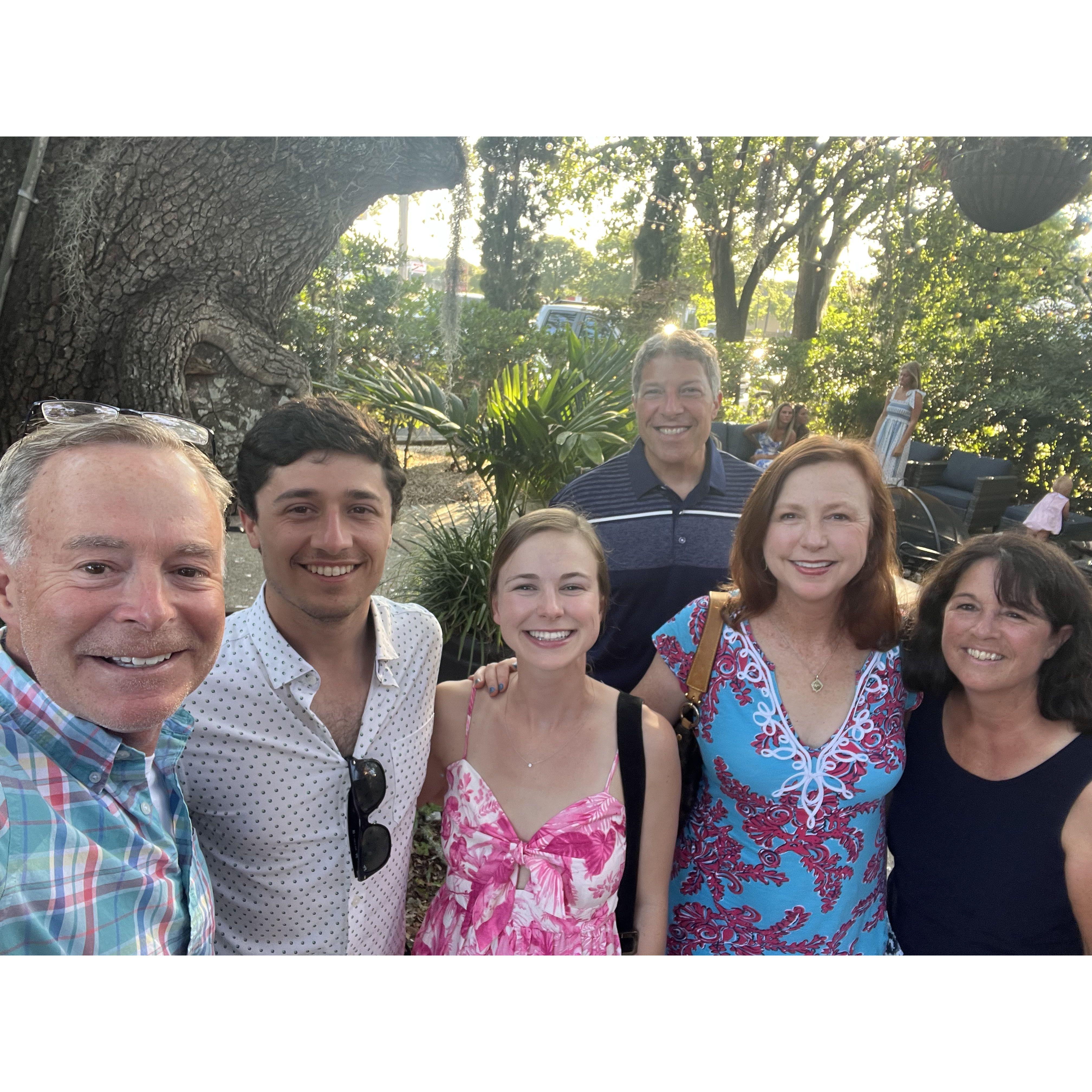 At Pawley's Island with both of our parents