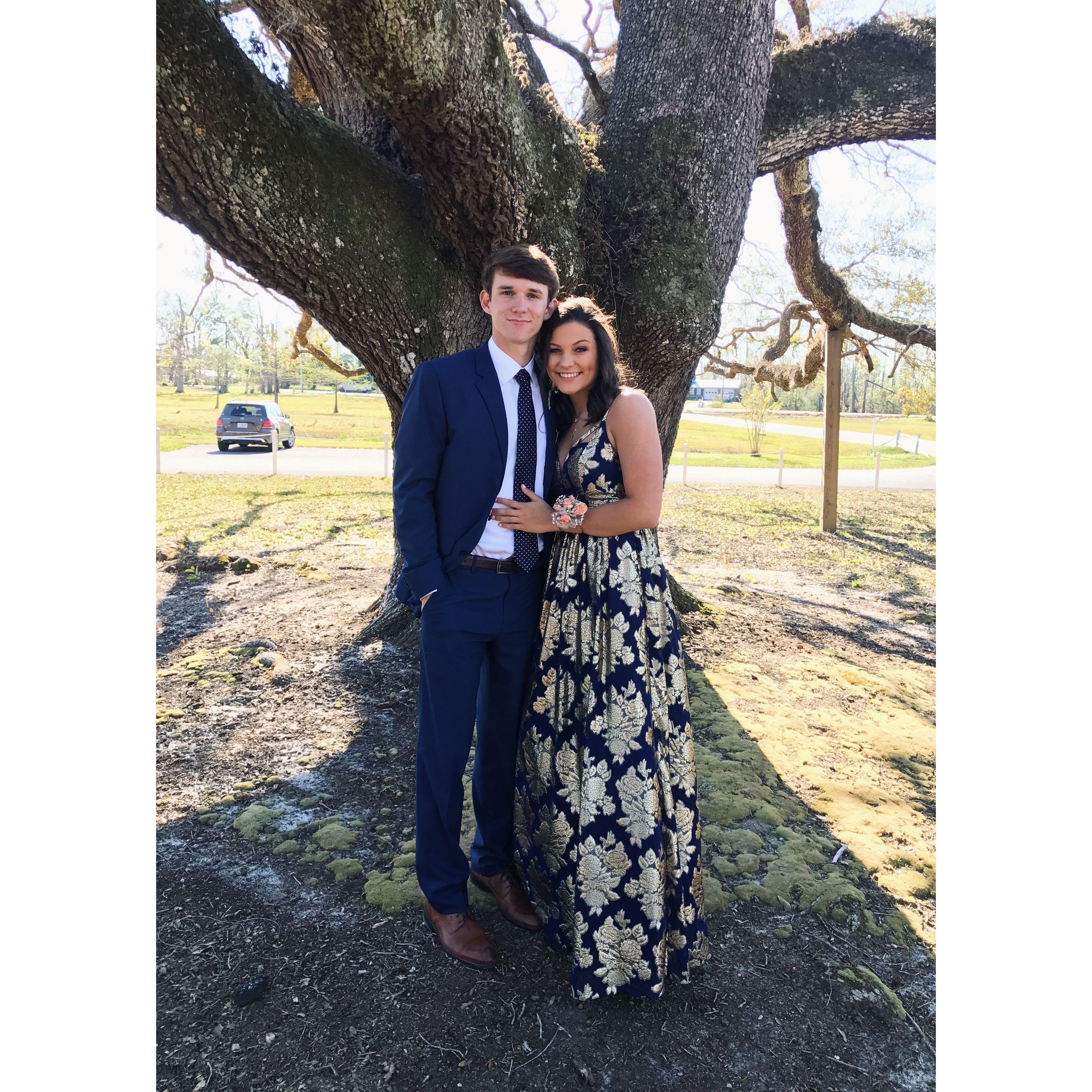 Trent's senior prom and our 3rd prom together!