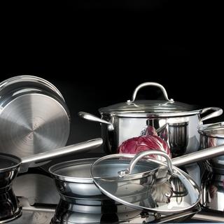 10-Piece Dorato Stainless Steel Cookware Set
