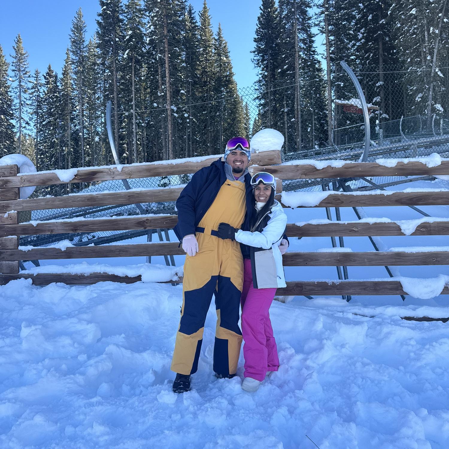 Disfrutando de la nieve! 🎿⛷️