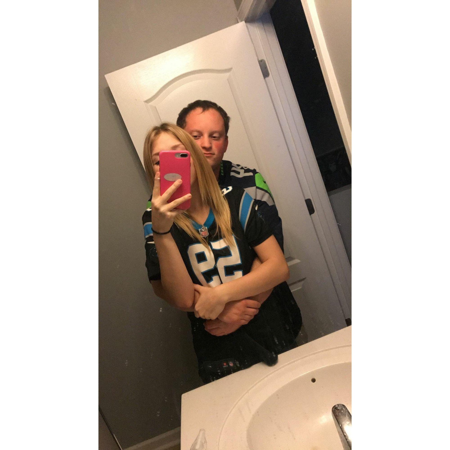 Our first picture