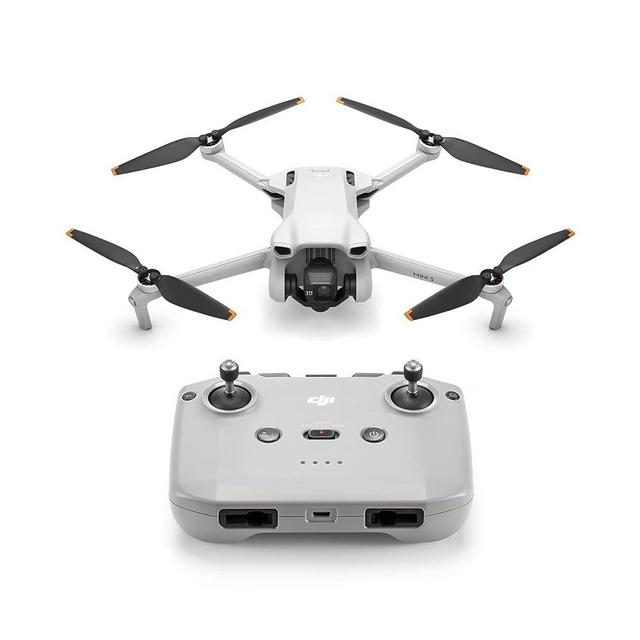 DJI Mini 3 - Lightweight and Foldable Mini Camera Drone with 4K HDR Video, 38-min Flight Time, True Vertical Shooting, and Intelligent Features