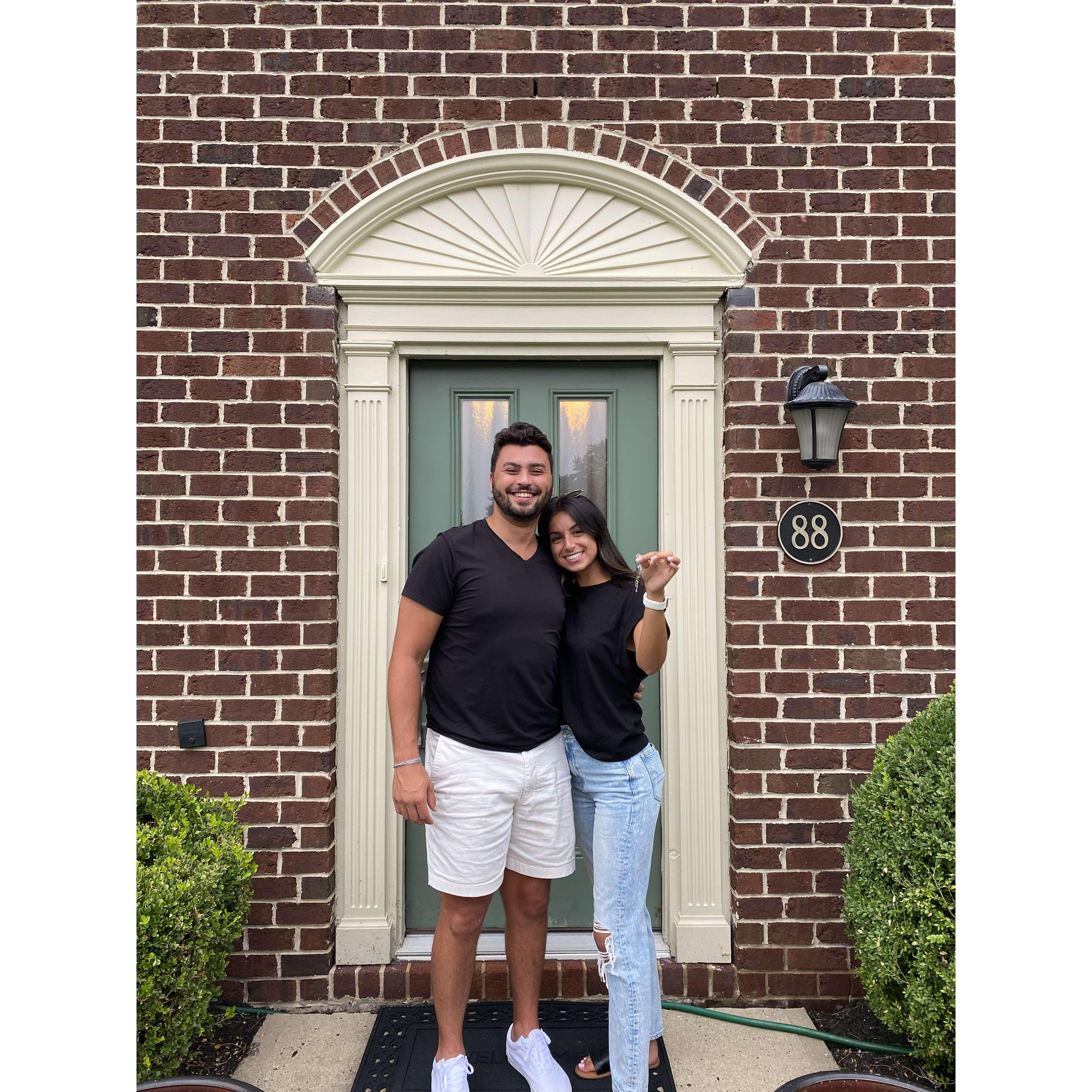 August of 2021 - We bought our 1st house!