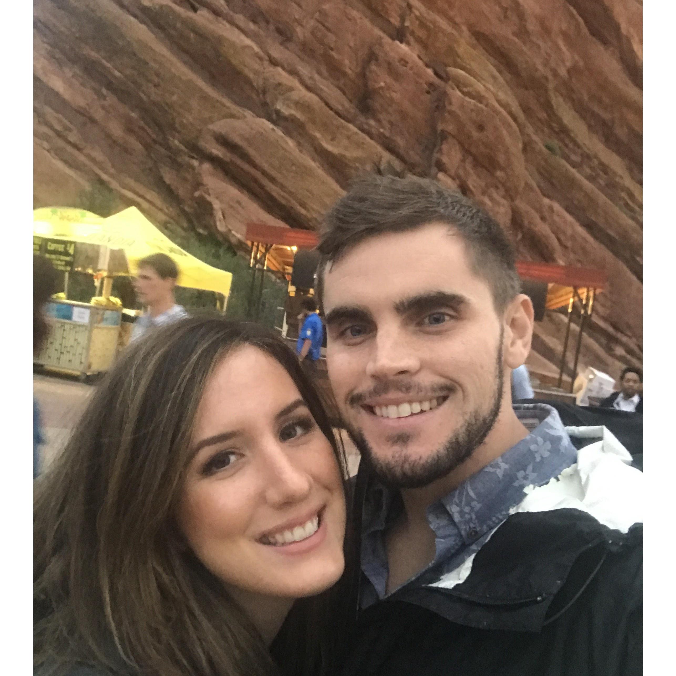 Red Rocks show