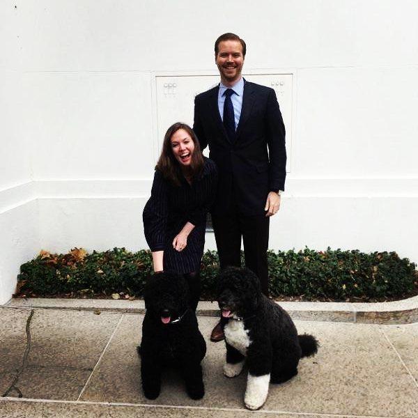 No big deal, just meeting Bo and Sunny at the White House in November 2016.