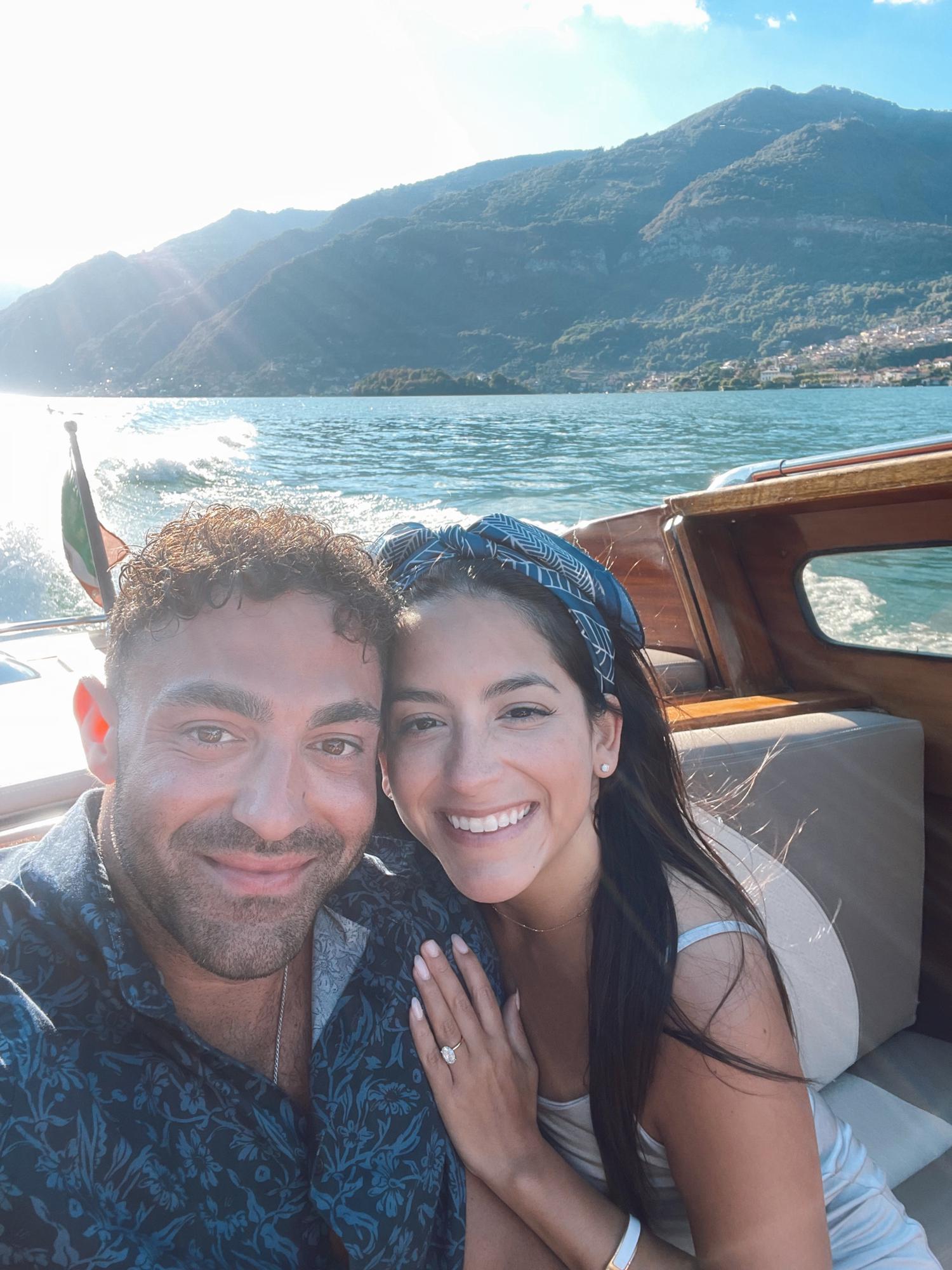 Lake Como, Italy - where Jenn and Matt visited during their engagement trip and will be getting married in 2023.