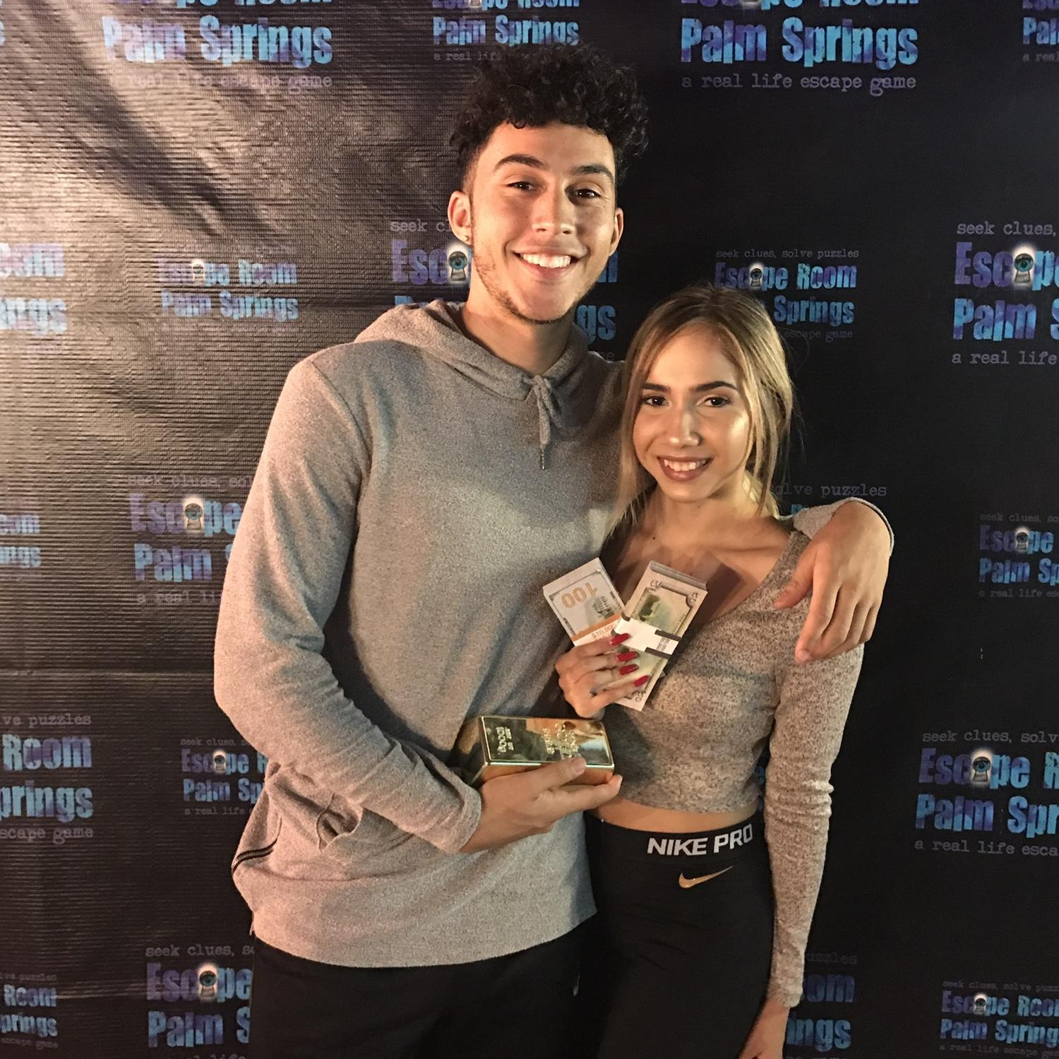 Our first escape room