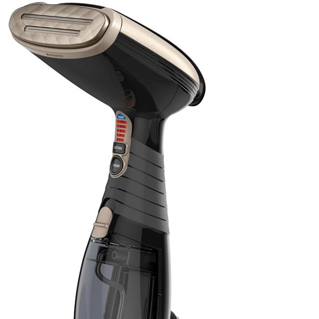 Conair Handheld Garment Steamer for Clothes, Turbo ExtremeSteam 1875W, Portable Handheld Design, Strong Penetrating Steam - Amazon Exclusive in Black (GS59B)