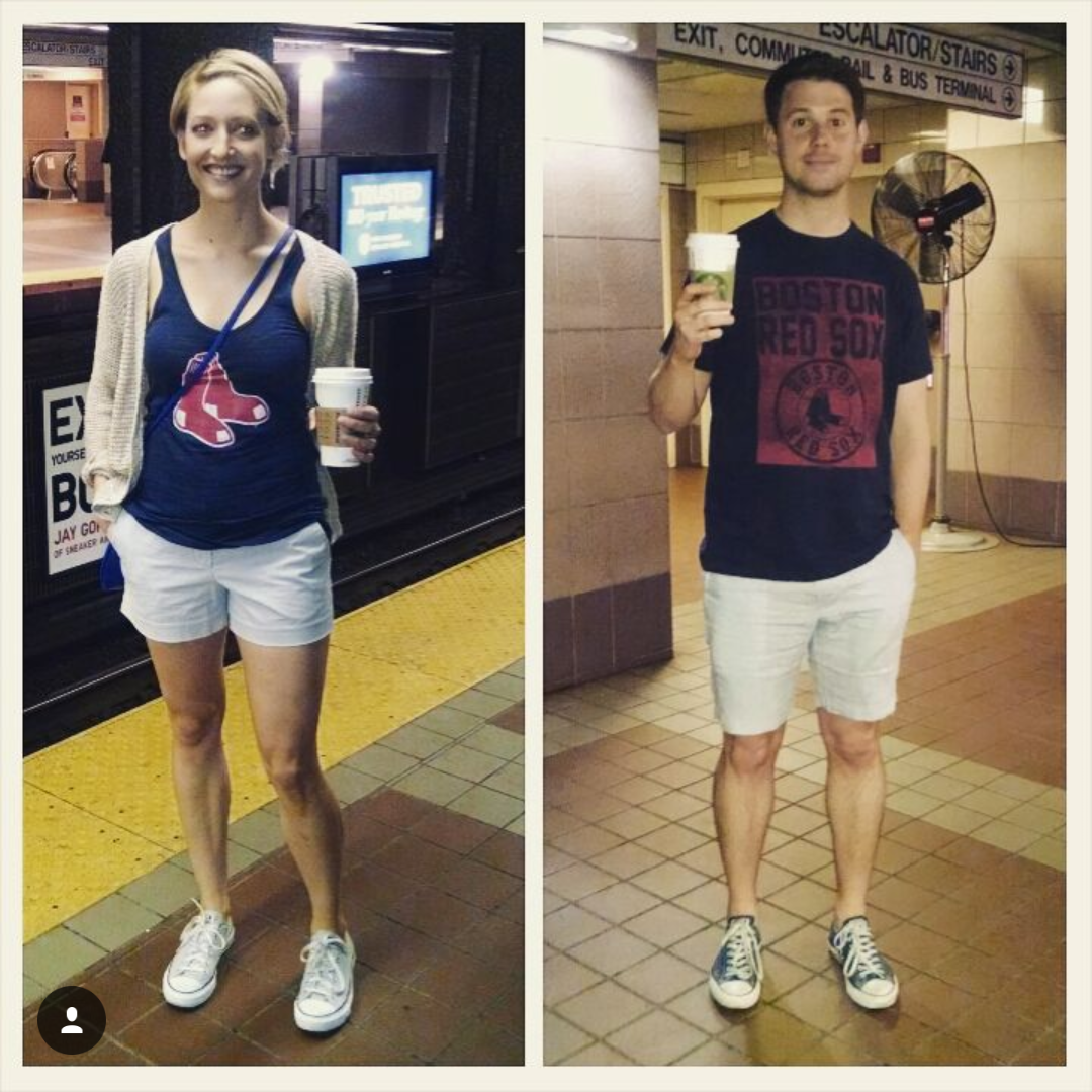 #WhoWoreItBetter? On our way to a Red Sox game at Fenway!
Boston, MA 2015
