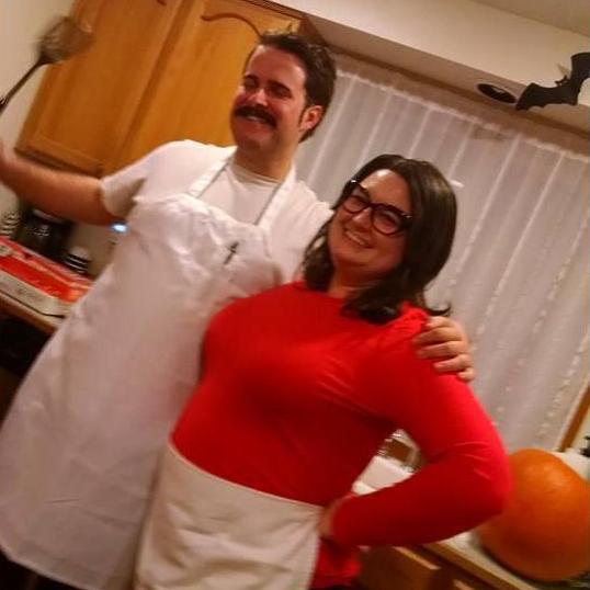 Our best Halloween couples costume, October 2015