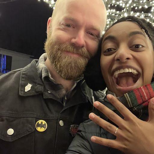 Robert proposed to Sana on December 13th, 2025 at the Cheekwood holiday lights! Sana was actually surprised and had no idea.