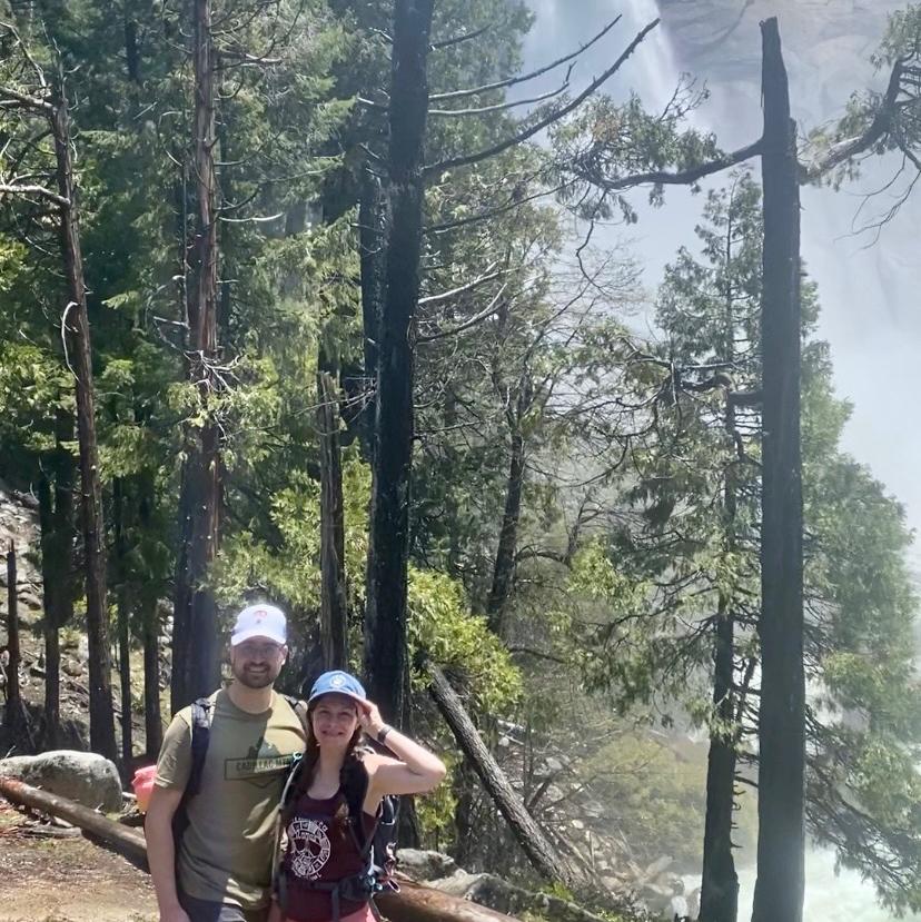 Marie and Austin at Yosemite National Park, CA