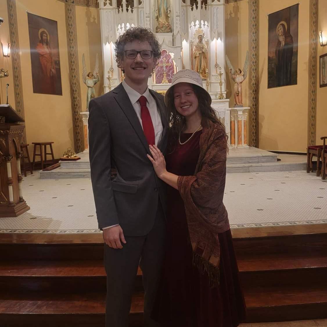 Daniel's confirmation!