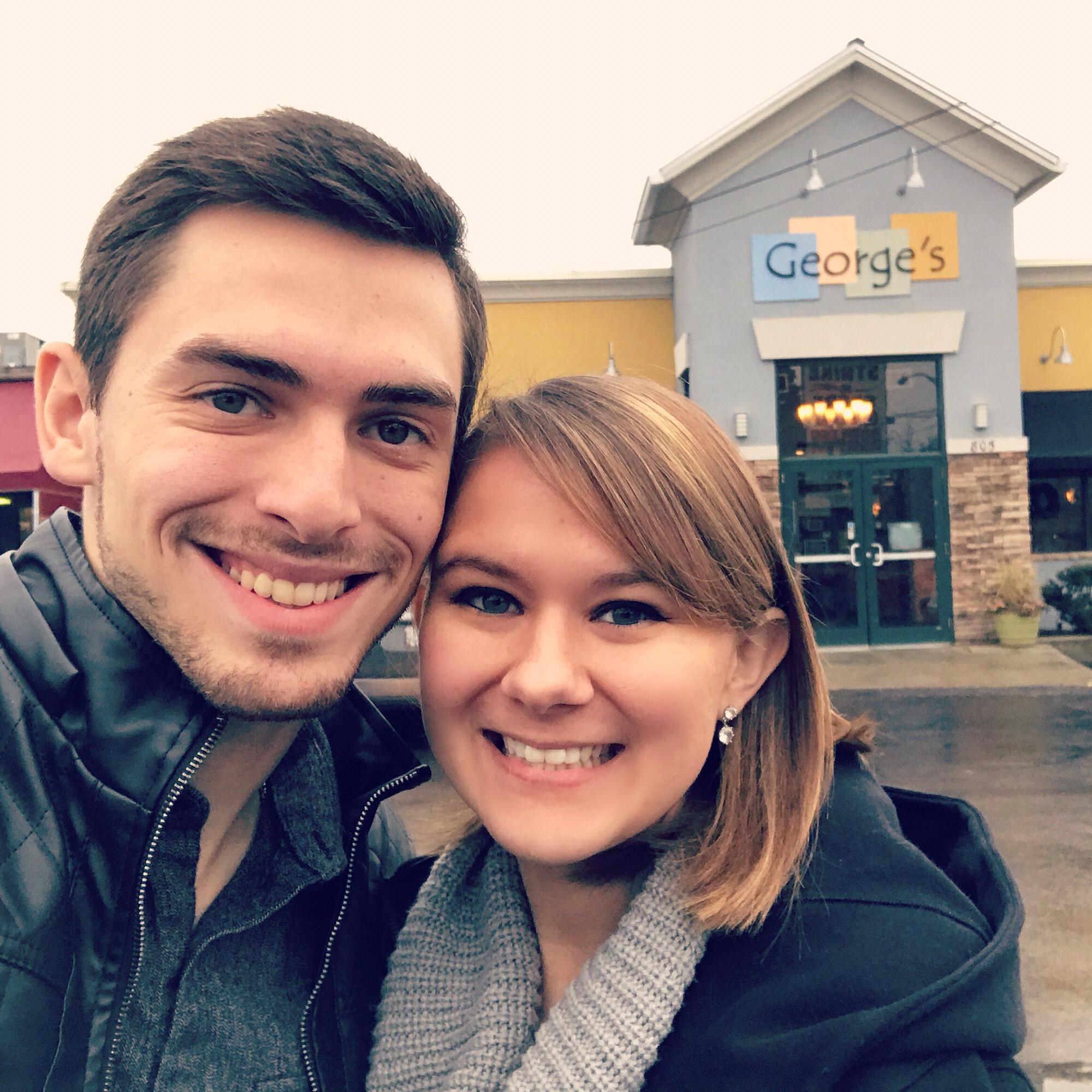 January 3rd, 2017 - Celebrating their 2nd Anniversary at the George’s, the place Mike asked Jordan to be his girlfriend!