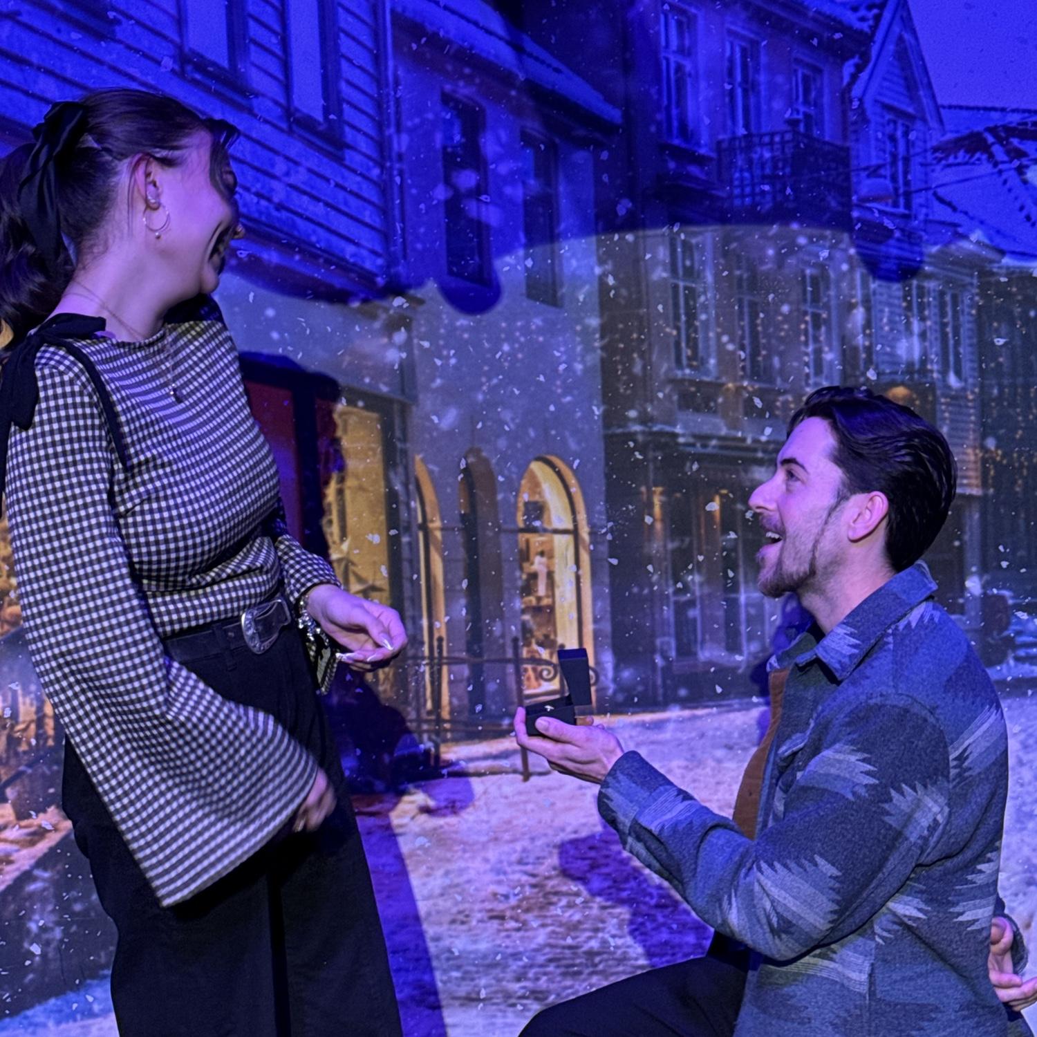 We got engaged on Christmas Eve 2024 in Colorado!