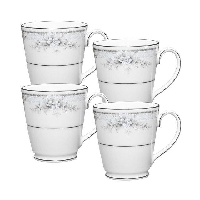 Noritake Sweet Leilani Set of 4 Mugs, Service For 4