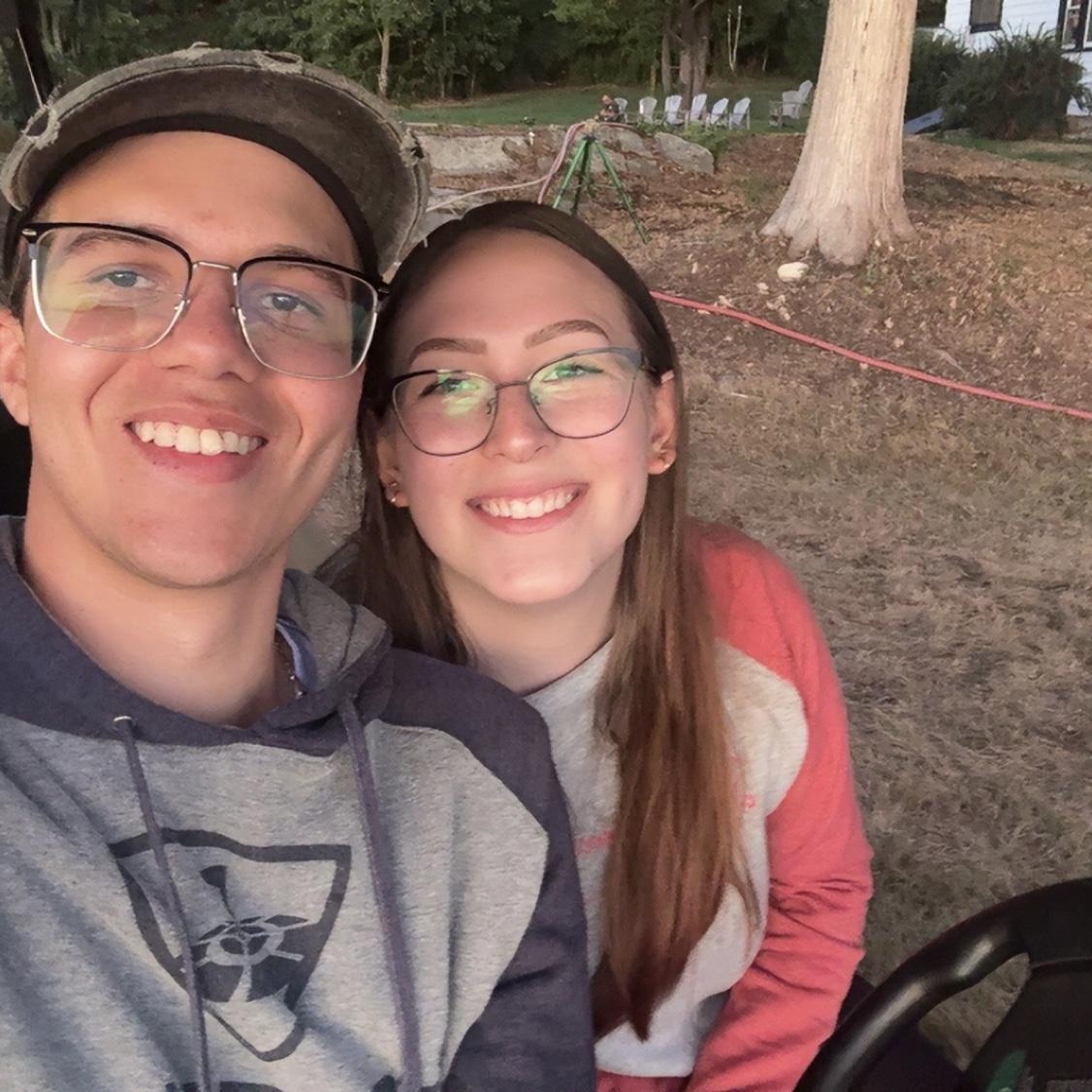 #Happiestattheriver, that’s why we’re getting married there, see y’all there soon!