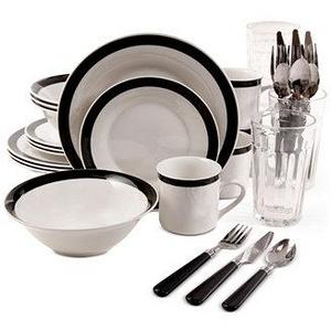 Gibson Essex 32-Pc. Dinnerware Set