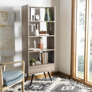 Terrence Retro Wood Etagere
