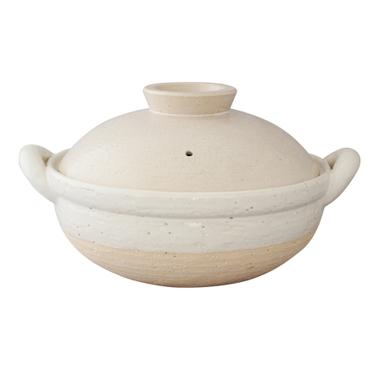 "MUSHI NABE" DONABE STEAMER WHITE