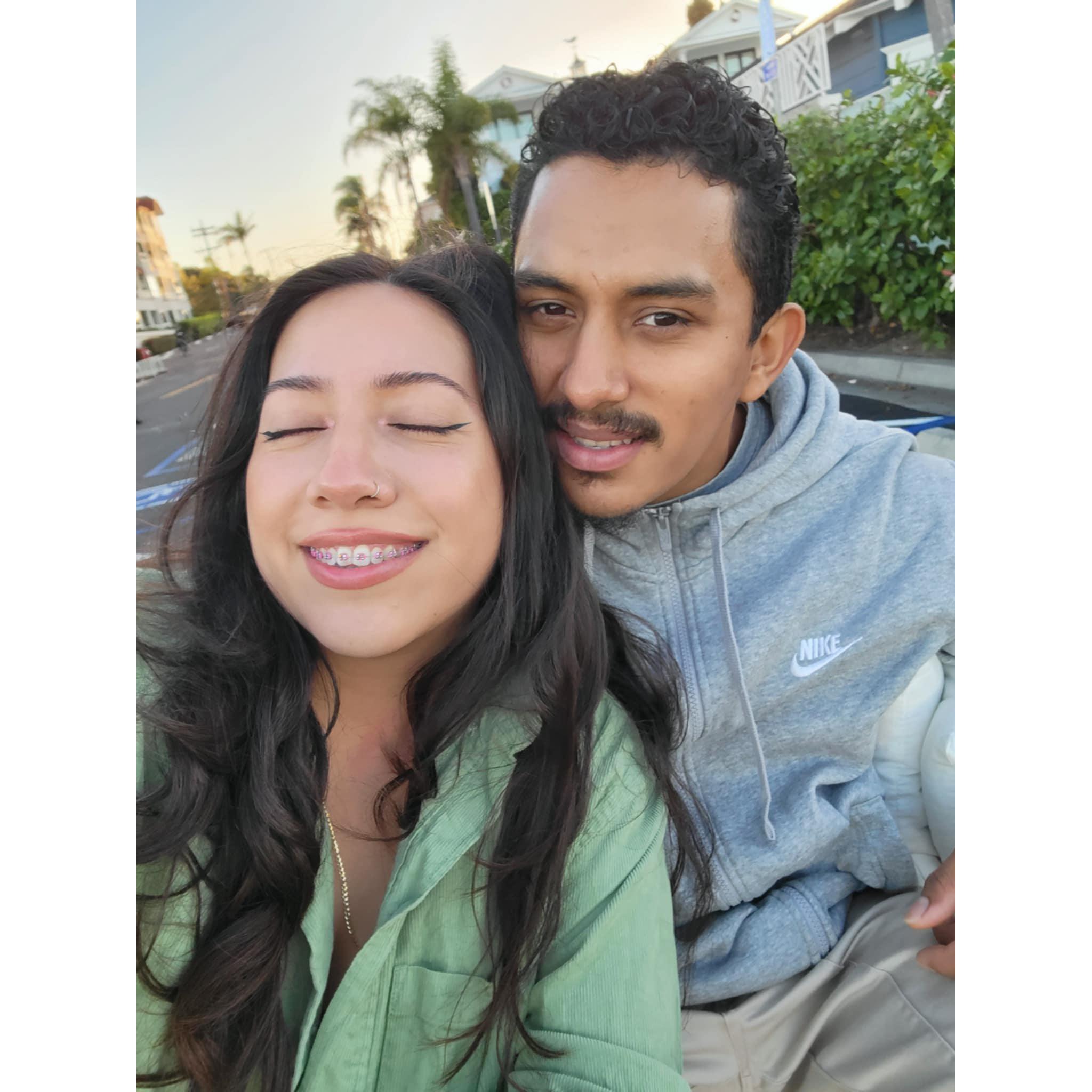 On our way to see the coronado lights