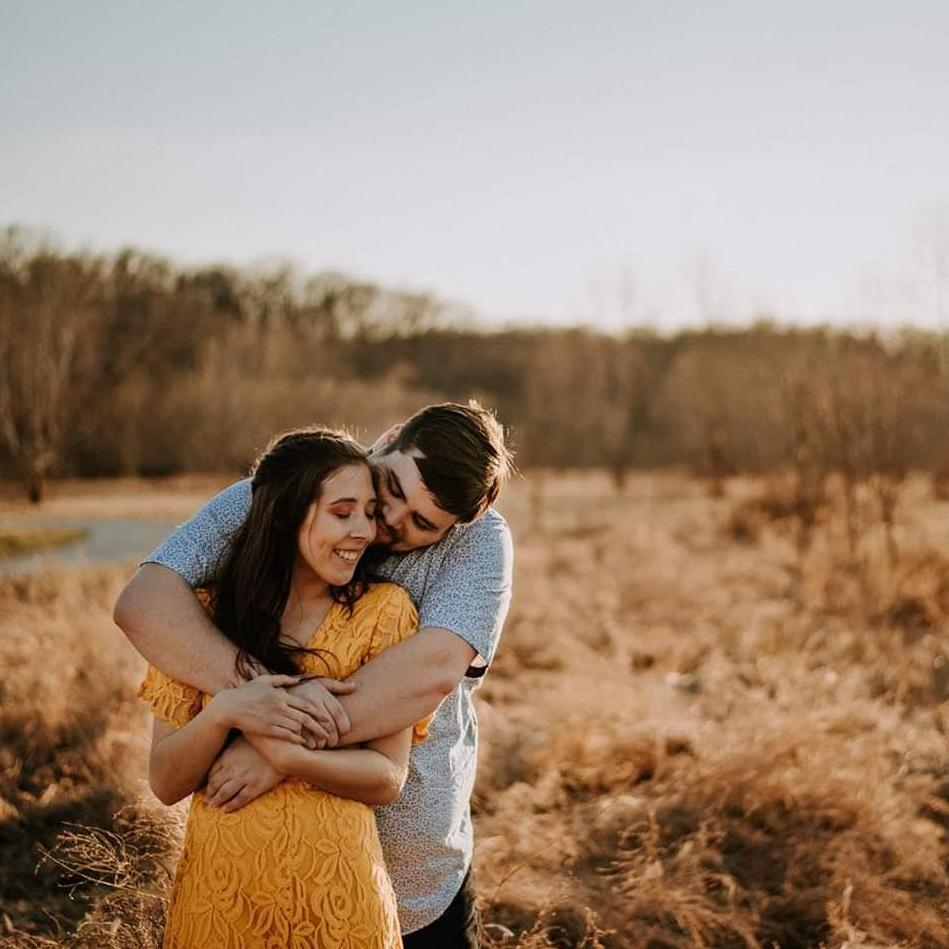 Engagement session first pictures!! Thanks Oak and Embers Photography for a fun afternoon session!